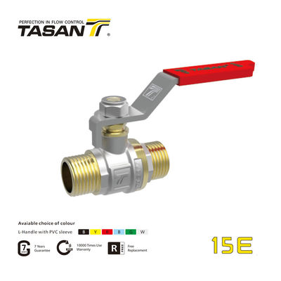 قوة يدوية 11/4 بوصة صمام كروي نحاسي مزور PN25 / 360psi 15E