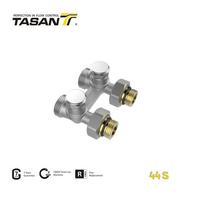 10 Bar 145 Psi Brass Rad Valves H بلوك المشعاع صمامات مقاومة للتآكل 44S