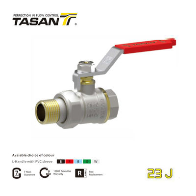 TASAN DN15 25mm صمام الكرة النحاسية للمانيفولدات ارتداء المقاومة 23J