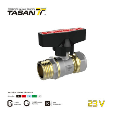 دليل Tasan Valves T مقبض الكرة صمام للأنابيب متعددة الطبقات 23V