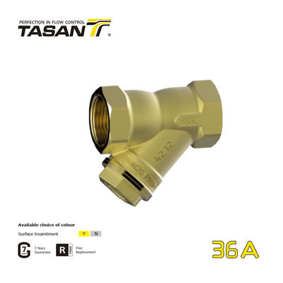 ISO9001 3 / 8inch ~ 4 Inch صمام فحص نحاسي نحاسي Y مرشح ANSI 1.6Mpa 36A